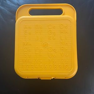 Tupperware ABC school case